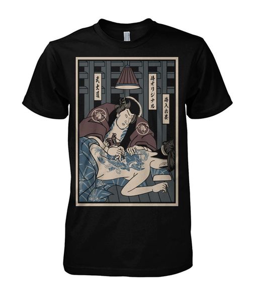 

samurai tattoo funny black t shirt s 3xl men t shirt summer fashion hip hop short sleeve printed tee sport hooded sweatshirt hoodie