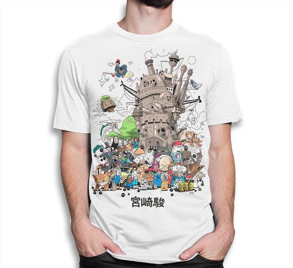 

studio ghibli combo t shirt hayao miyazaki tee men's women's all sizes new funny brand clothing sport hooded sweatshirt hoodie