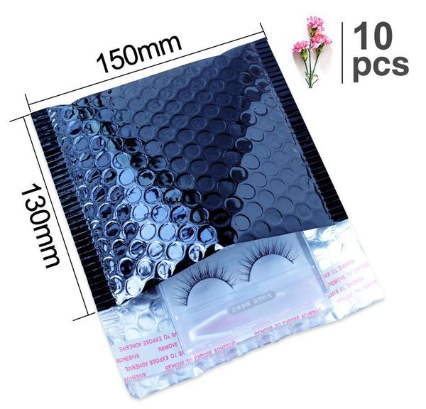 

speedy mailers яркий черный алюминиевая фольга mailers конверт водонепроницаемый упаковка доставка конверт проложенный мешки пузыря mailer b