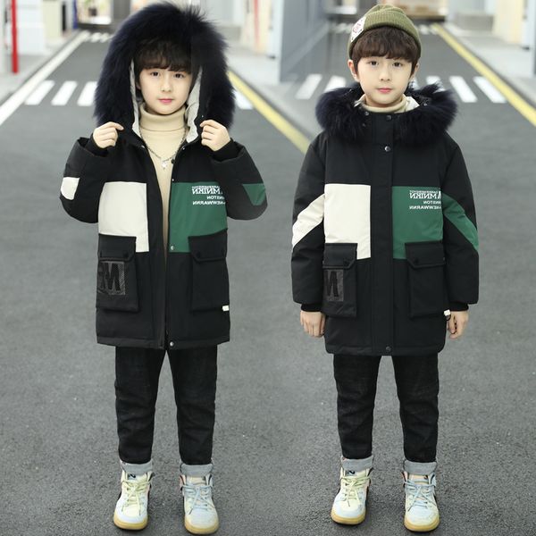 

kchildren's clothes boys' cotton padded winter 2020, Blue;gray