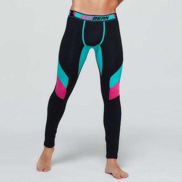 

long johns men thermal underwear winter long johns thermo leggings man contton underwear plus size, Black;white