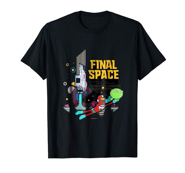 

final space retro style t-shirt brand men clothing male slim fit t shirt sleeve harajuku sport hooded sweatshirt hoodie