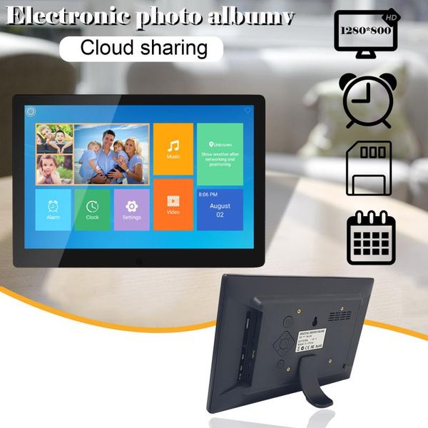 

10in digital p frame lcd electronic picture player wifi control marcos de fotos digitales digital p frames