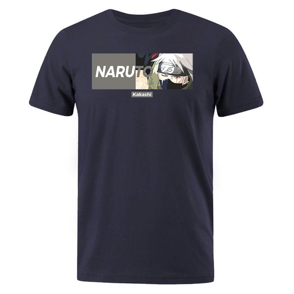 

new naruto japanese anime kakashi tshirt streetwear harajuku short sleeve tees summer sport hooded sweatshirt hoodie men t shirt