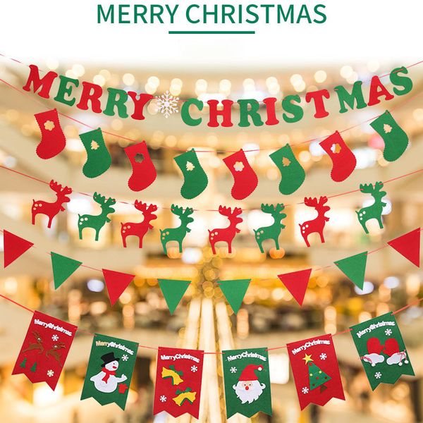 

home decorations for ornaments christmas porch sign decorative door banner hanging xmas kerst navidad new year 2021