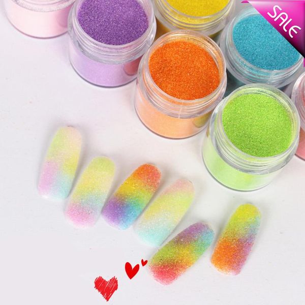 

nail art decorations 5pcs/lot colorful 3d glitter powder sequins dust for decoration, Silver;gold
