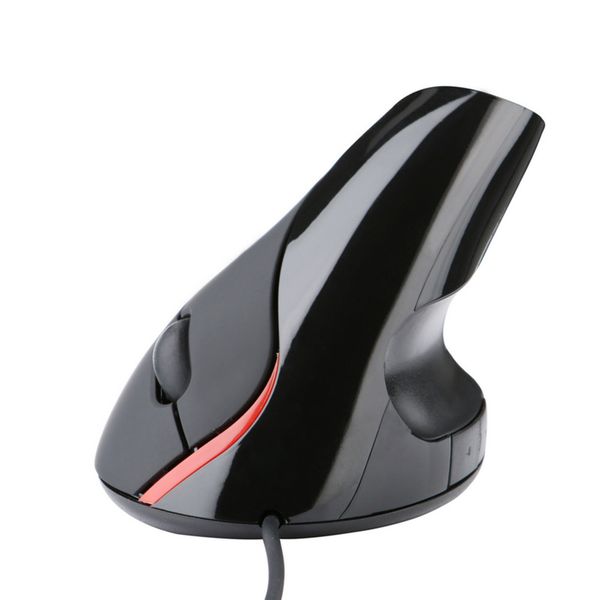 

new usb wired ergonomics vertical upright wrist 5-button pelectric mouse