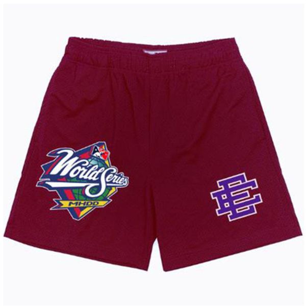 

brand fashion ee shorts eric emanuel luxury loose casual designer fitness sports mesh short breathable summer baseball major league basketba, White;black
