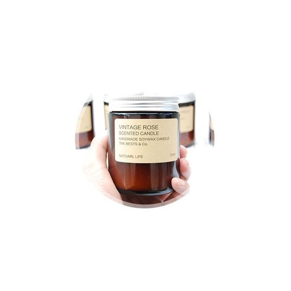 

soy candles scented aromatherapy candles aroma candle romantic happy birthday velas boda gift 50ko363 jar decorative chr jlllrm