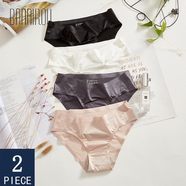 

2 pcs 2020 sports panties woman underwear seamless female briefs lingerie for woman underwear seamless female briefs wholesale1, Black;pink