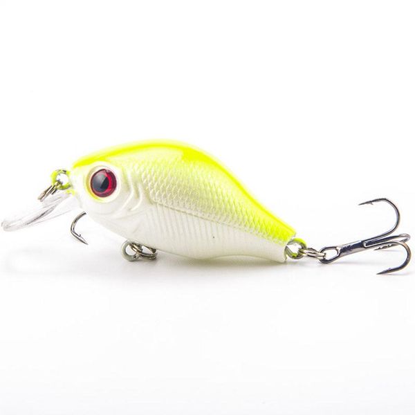 

5шт / серия 5.5cm 8g плавать рыба рыболовной приманки искусственной жесткого crank bait topwater холодец япония мини рыбалка воблер воблер h