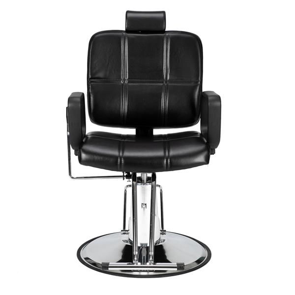 

reclining haircut lady chair hairdressing chair black ship from us drop shipping