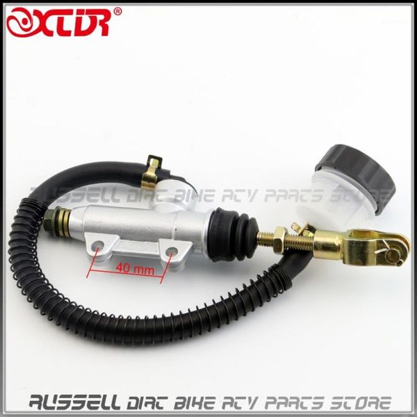

atv quad rear foot brake master hydraulic cylinder pump with reservoir 50cc 70cc 90cc 110cc 125cc 150cc 200cc 250cc 40mm1