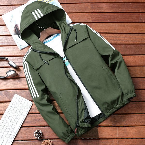 

jacket men's leisure spring and autumn korean trend sports baseball clothing 2020 new coat wholesale, Black