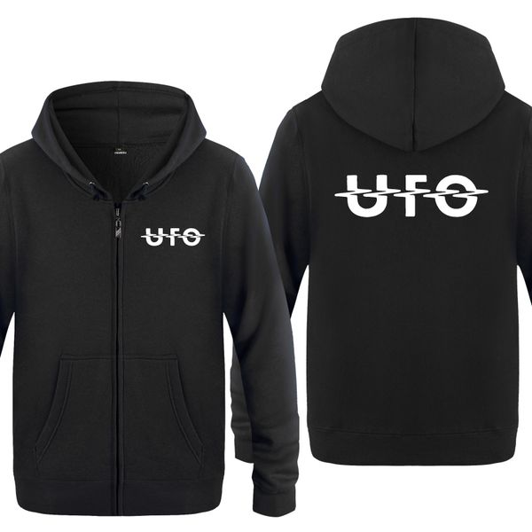 

ufo novelty creative sweatshirts men 2018 mens zipper hooded fleece hoodies cardigans sport hooded sweatshirt hoodie