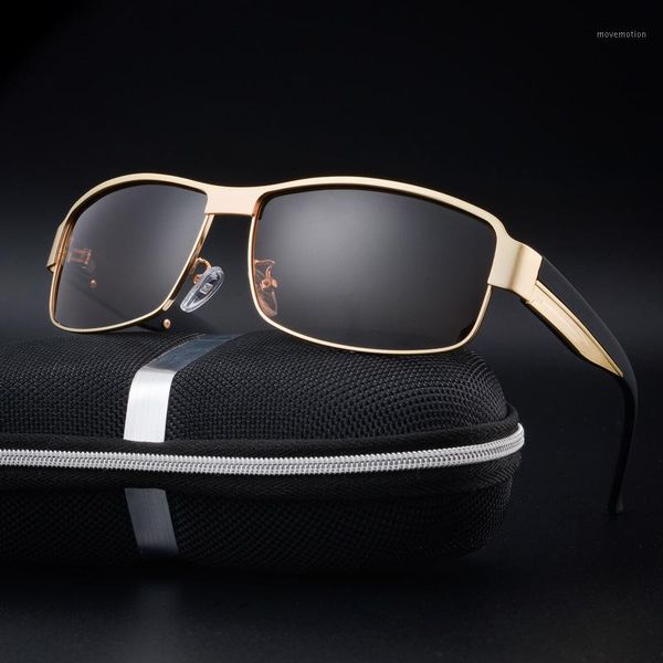 

Wholesale- Men Gold Sunglasses Women Goggle Driving Sun Glasses Feminino Vision1, White;black