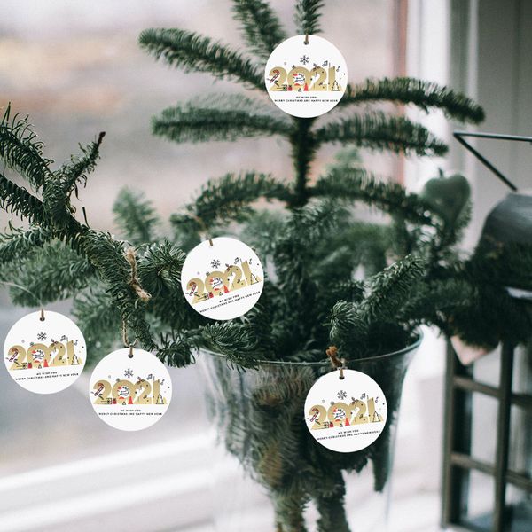

2021 new year decorations christmas tree pendant lightweight and comfortable materials delicate
