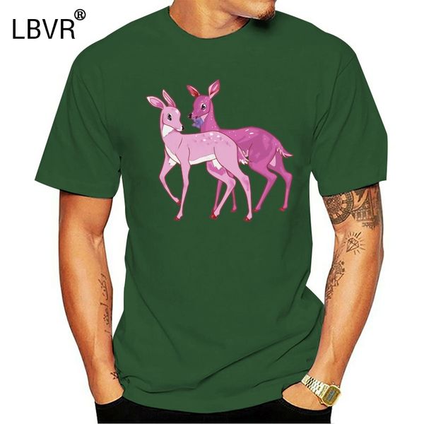 

pink doe couple pride deer t-shirt lgbt riinbow gay lesbian pride t-shirt models please contact sport hooded sweatshirt hoodie
