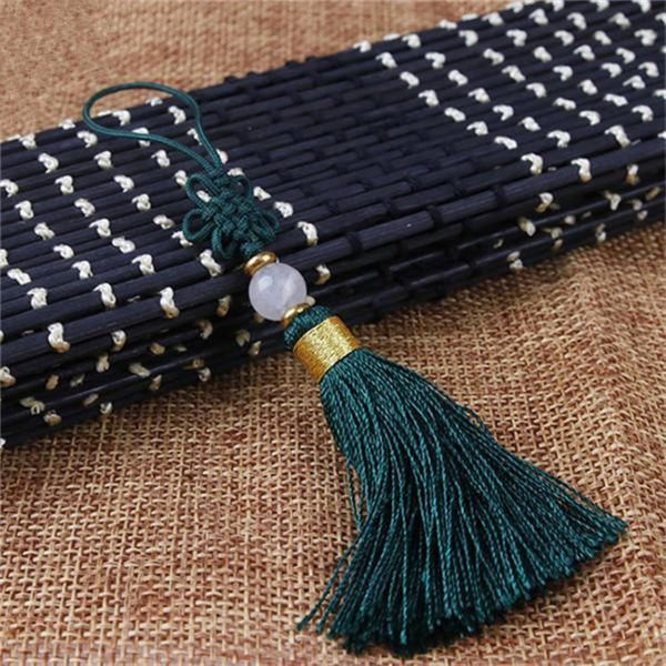 

3 10pcs chinese knots beads tassel fringe pendant diy craft material party tassel trim curtains decor accessories tassels ribbon h jllzcu