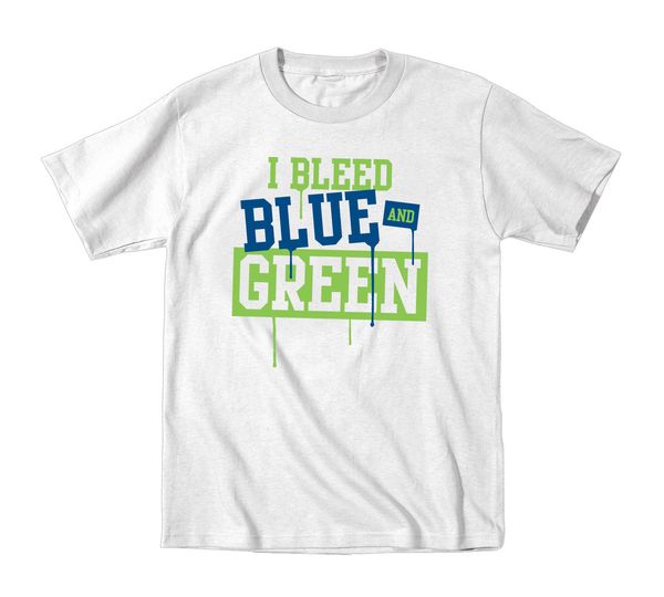 

fashion casual brand clothes i bleed blue and green ser jersey tailgating footballer team bowl cool tees sweatshirt hoodie t shirt