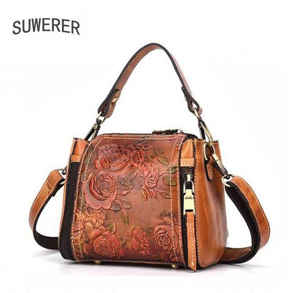 

suwerer luxury handbag genuine leather bags designer bags women bag 2020 new fashion cowhide shoulder crossbody bag