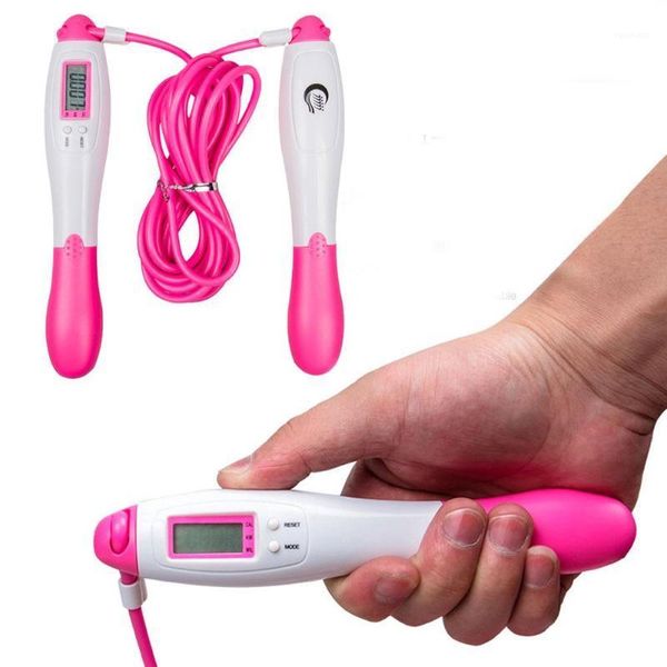 

jump ropes electronic counting bodybuilding fitness exercise sport skipping rope adjustable children equipment tools1
