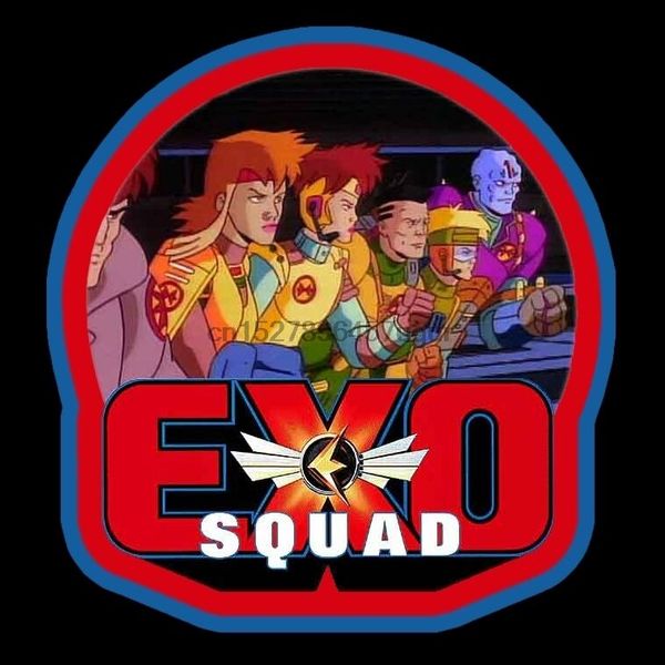 

90's cartoon classic exosquad custom tee any size any color sport hooded sweatshirt hoodie