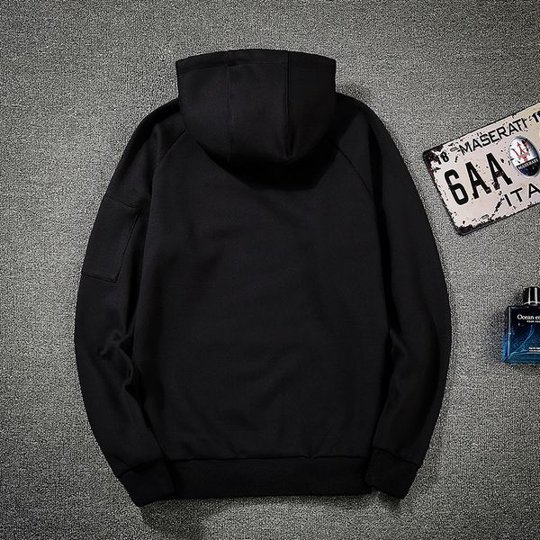 

2021 new hoodies arrival from men mens sweatwear wearing hood winter suit long shirts pullover 6y1 v9s1, Black