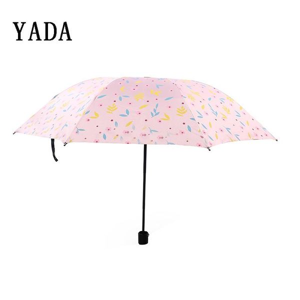 

yada upf 50 ins fashion flower umbrella rainy princess umbrella for women men uv folding windproof umbrellas parasol yd200010 bbybgr