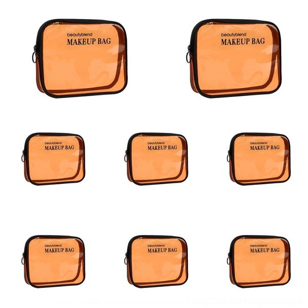 

m2yww transparent cosmetic small size hand storage oyxe8 portable waterproof washing korean version large capacity bag hand storage bag port