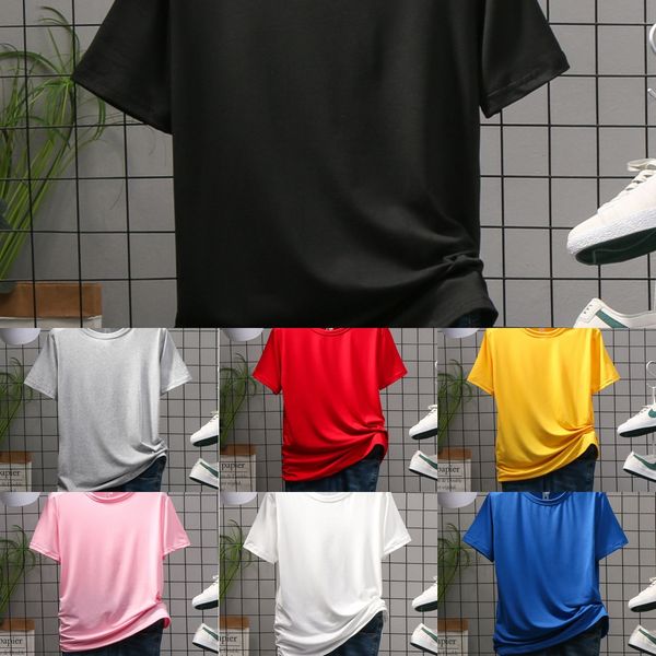 

2020 summer new solid color short dress coat sleeve t-shirt women's casual korean dress studentsins women's wear uodie, White