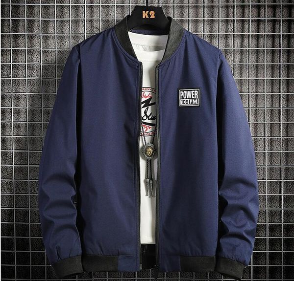 

2021 new autumn men's jackets spring mens coats slim trench male windbreaker outerwear 3caa, White;black