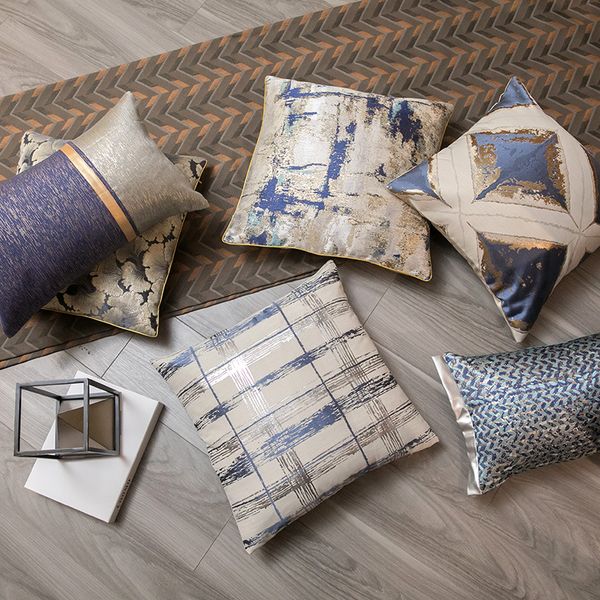 

light luxury style soft decoration museum model room decorative pillow cushion amazon home pillow cover waist rely on spot wholesale