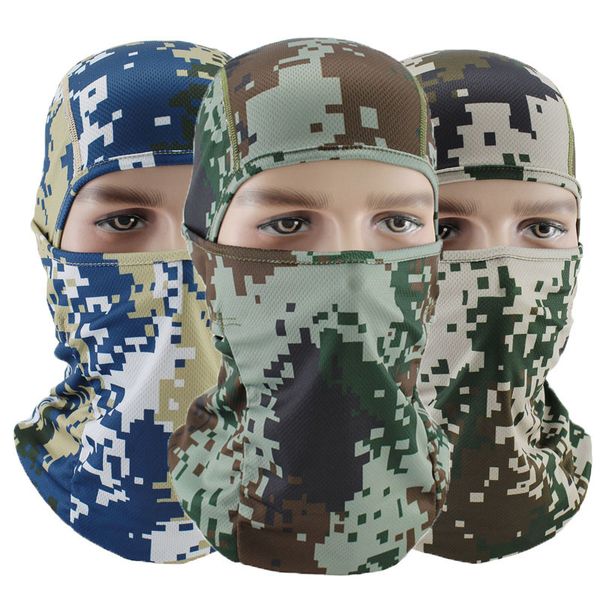 

python cycling sunscreen breathable mask full face camouflage cs tactics anti-terrorism dust-proof anti ultraviolet quick drying headgear