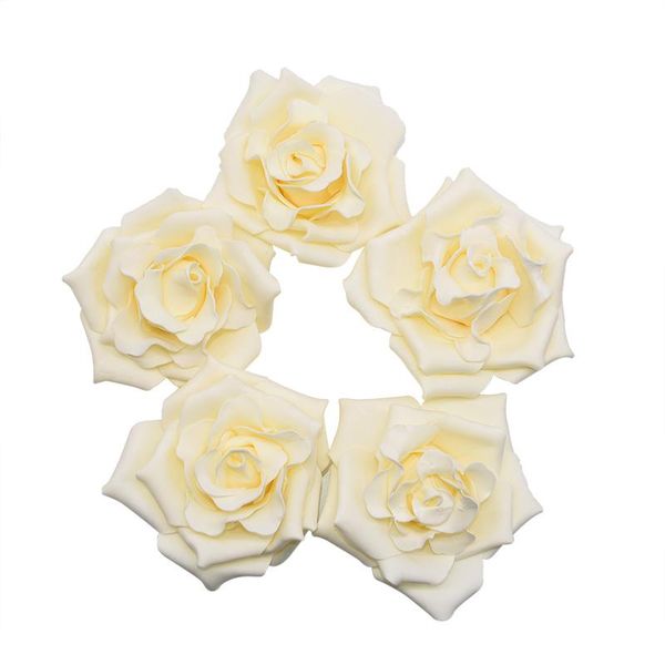 

свадьба скрапбукинг поддельных цветов diy для цветка 10pcs украшения пены большой партии букет искусственной 8 10см ремесла розы невеста bby