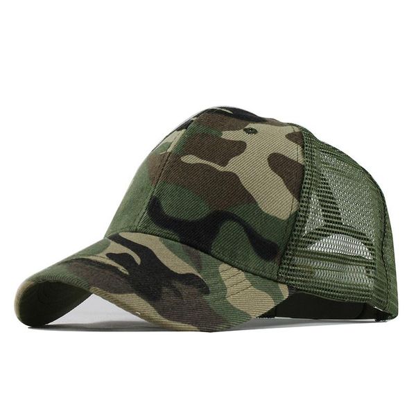 

flb] camo mesh baseball cap men camouflage caps masculino summer hat men army cap trucker snapback hip hop dad hat f141 sqclhu, Black;white