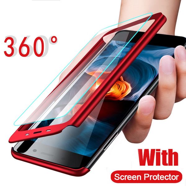 

360 полный телефон huawei 10 9 8 lite cover 8a 20 cas с закаленным стеклом для чести 8c 7c 7a pro 8x 9x