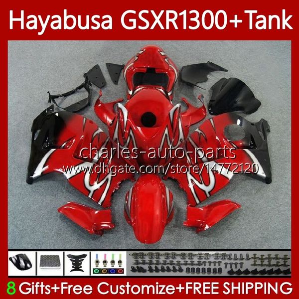 OEM-Karosserie + Tank für Suzuki Hayabusa GSXR 1300CC GSXR-1300 1300 CC 1996 2007 74Nr