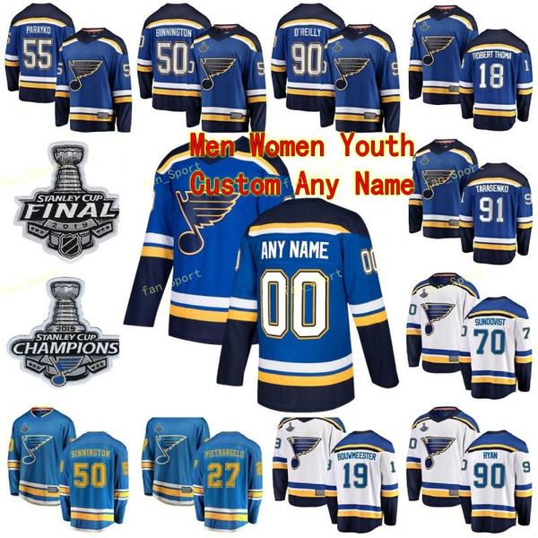 

st. louis blues hockey jersey sam anas kyle clifford austin poganski mitch reinke doug armstrong nolan stevens men women custom stitched, Black;red