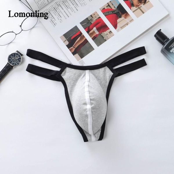 

men's multicolor low waist underwear men's comfortable breathable underwear bump design, Black;white