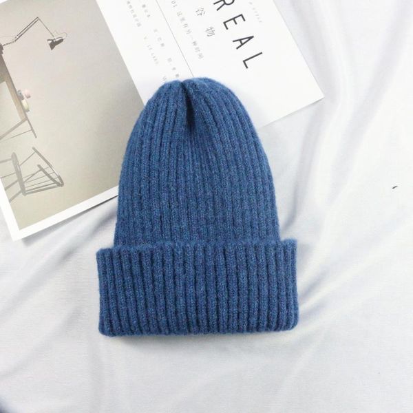 

мужчины женщины трикотажные hat эластичность beanie студент пара стиль beanie hat сгущает теплый solid cap вязать осень зима шляпы sqchcp ho, Black;white