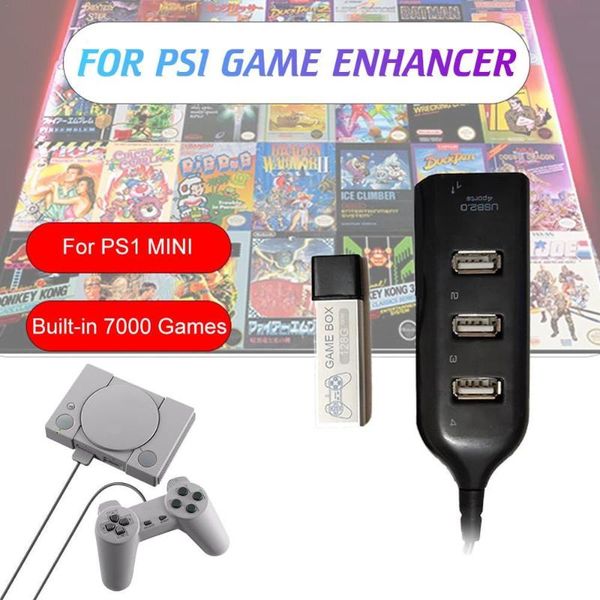

upgrade ic ps1 mini game enhancer includes 176 models of ps1 and the open source simulator includes more than 7000