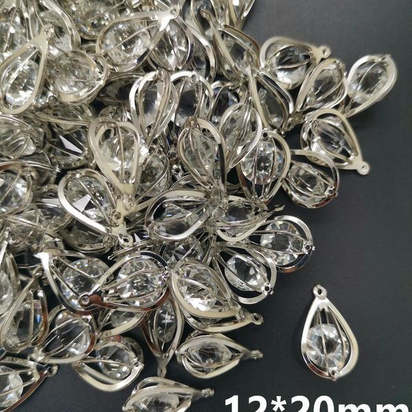 

new diy alloy polygon/water drops charms pendant for necklace jewelry finding accessories jlldmk, Black