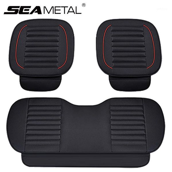 

car seat covers breathable car interior seat cover set pu leather cushion black pad mat auto supplies chair accessories1