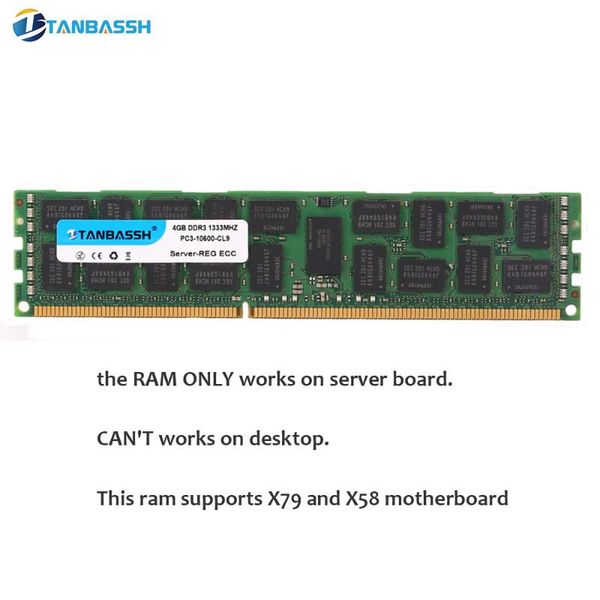 

ddr3 4gb 8gb 16gb 32gb reg-ecc server memory 1333 1600 1866mhz ddr 3 radiator dimm reg ram supports x58 x79 motherboard