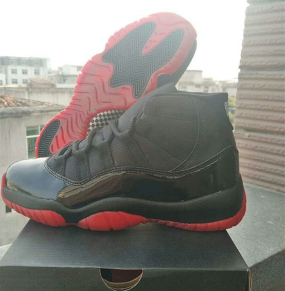 

wholesale new 11 xi back black red men shoes sports outdoor 11s trainers sneakers with box size 7-13
