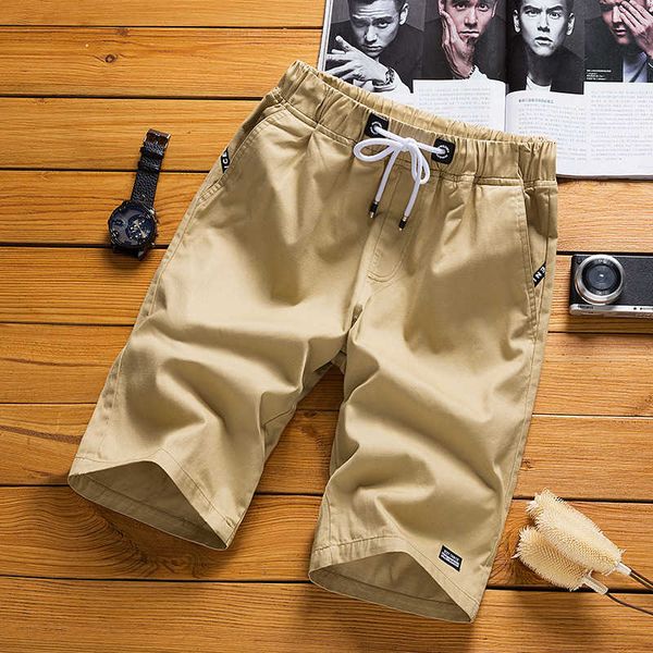 

new shorts in summer 2019 korean sports and leisure large men's capris, White;black