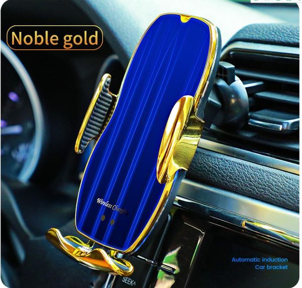 

h8 phone fast chargers universal air vent clip car holder for all wireless charging phone1