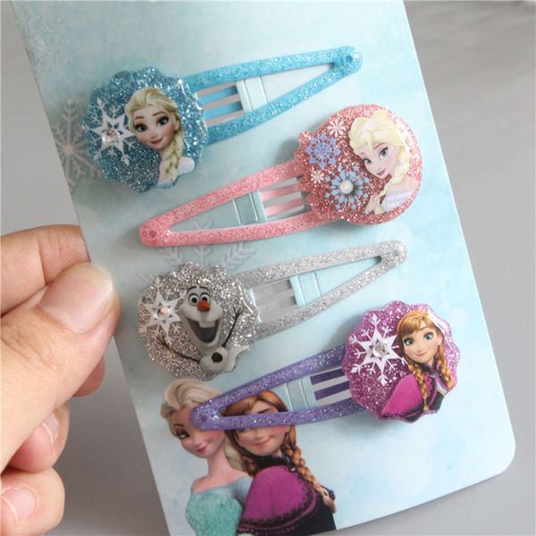 

children's hair accessories headdress princess hairpin 5cm banger, Silver