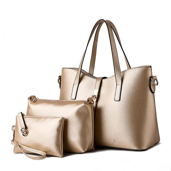 

2020 brand 3 sets handbag women composite bag female large capacity tote bag fashion ladies shoulder crossbody bags purses wh23